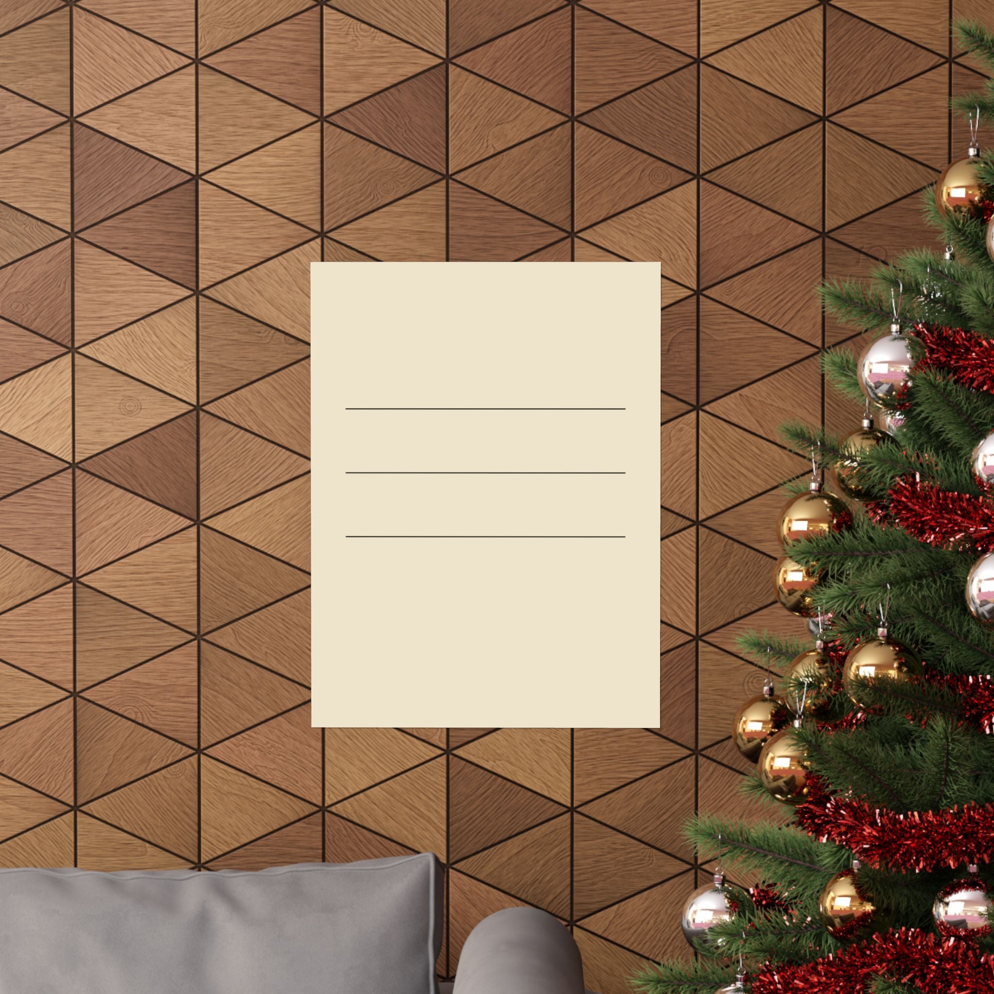 Minimalist Geometric Wall Art - Modern Neutral Home Decor